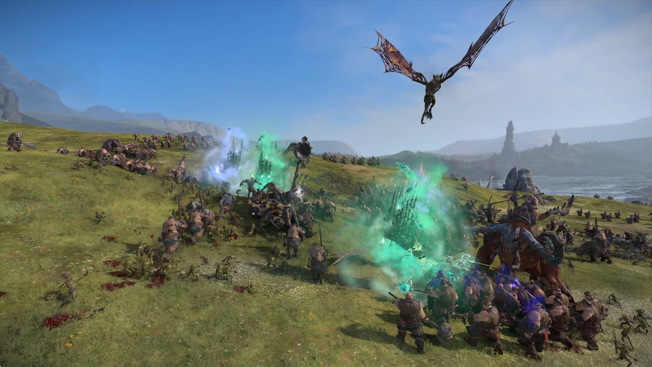 Ogre Kingdoms vs Vampire Counts - 4K Quality - Total War Warhammer 3