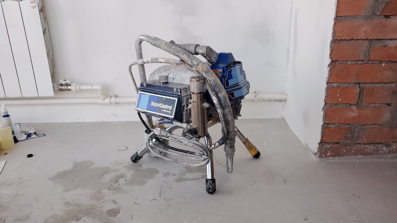замена ремкоплекта на Graco ULtra Max ll 495