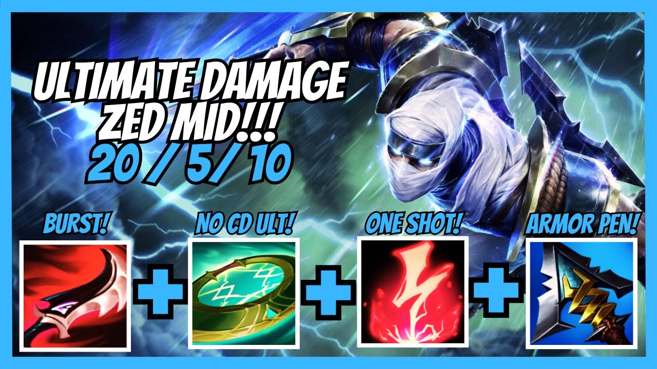 FULL LETHALITY BURST ZED MID!!!