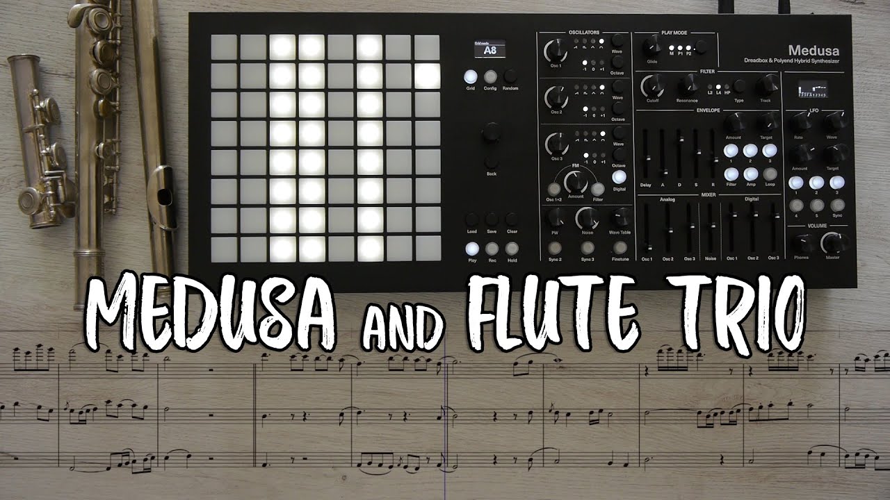 Polyend/Dreadbox Medusa and Transverse Flute Trio - Perfomance and short review