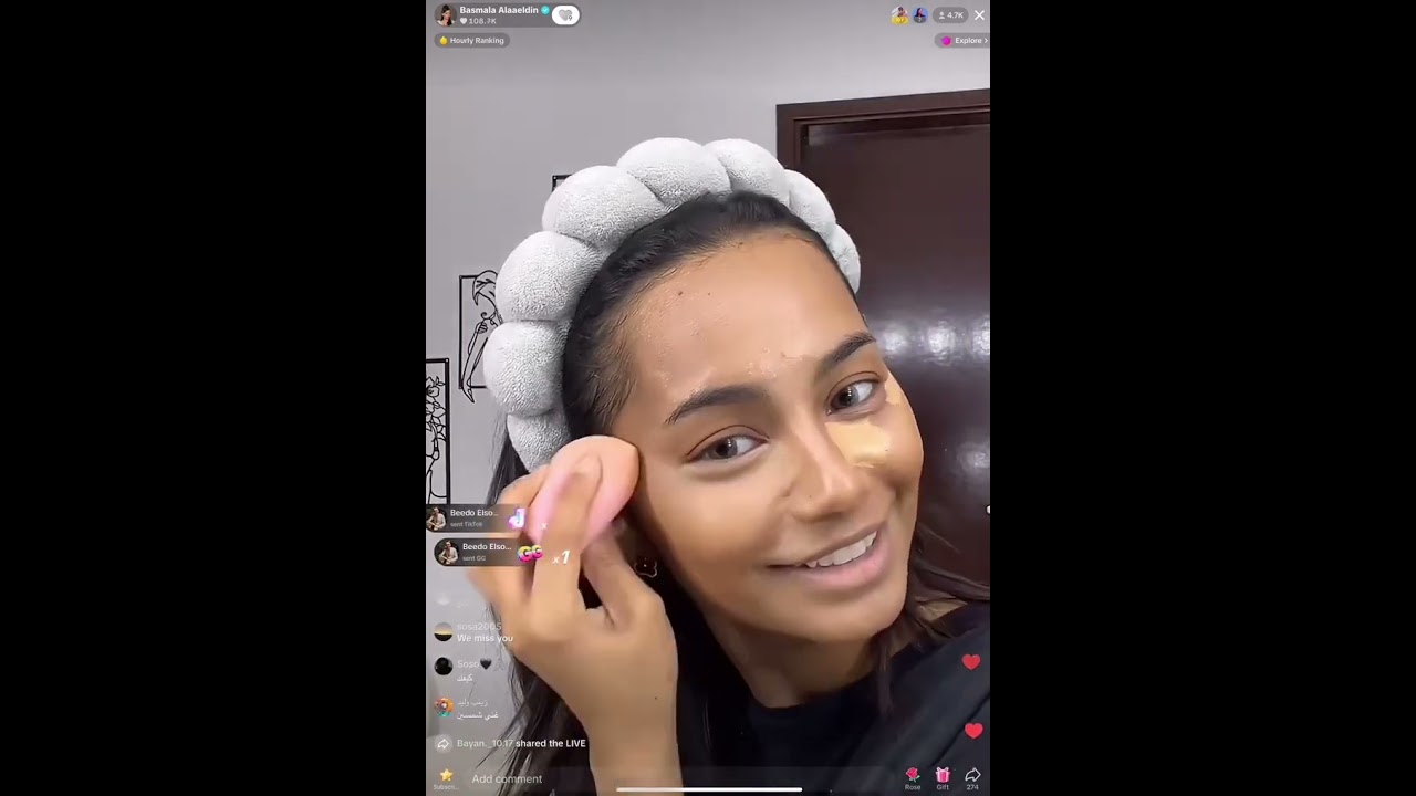لايف بسمله علاء|Tik Tok|١٤فبراير الجزء الاول والاخير 😍