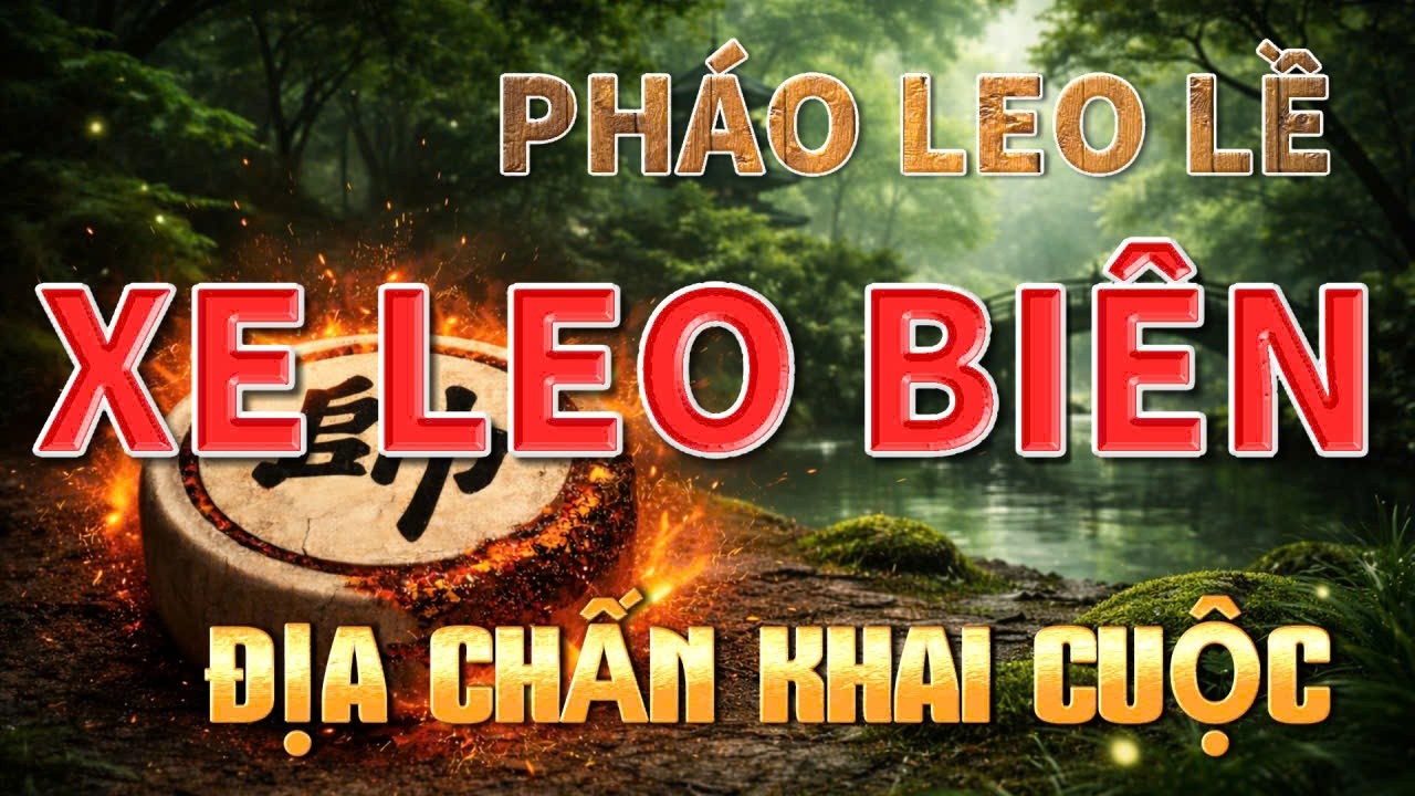 💥 [ CỜ TƯỚNG ] CHƯA TỪNG THẤY PHÁO LEO LỀ KẾT HỢP XE LEO BIÊN TRONG 1 KHAI CUỘC