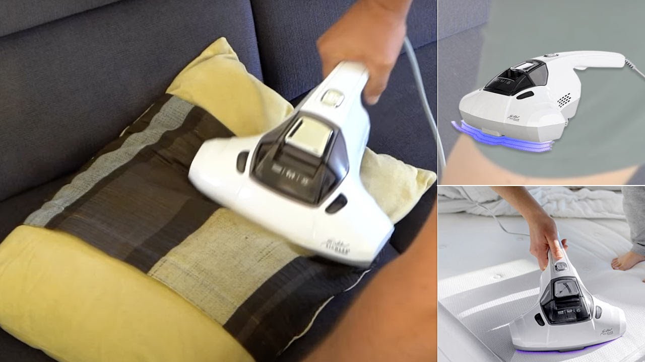Aspirateur à acariens et désinfecteur UV-C SMD-21 Sichler Haushaltsgeräte [PEARLTV.FR]