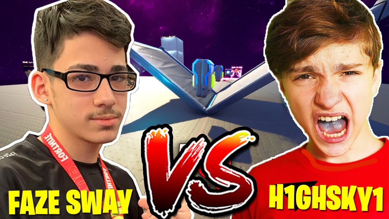 FaZe Sway vs. FaZe H1ghSky1 | 1v1 Box Fight in Fortnite Creative
