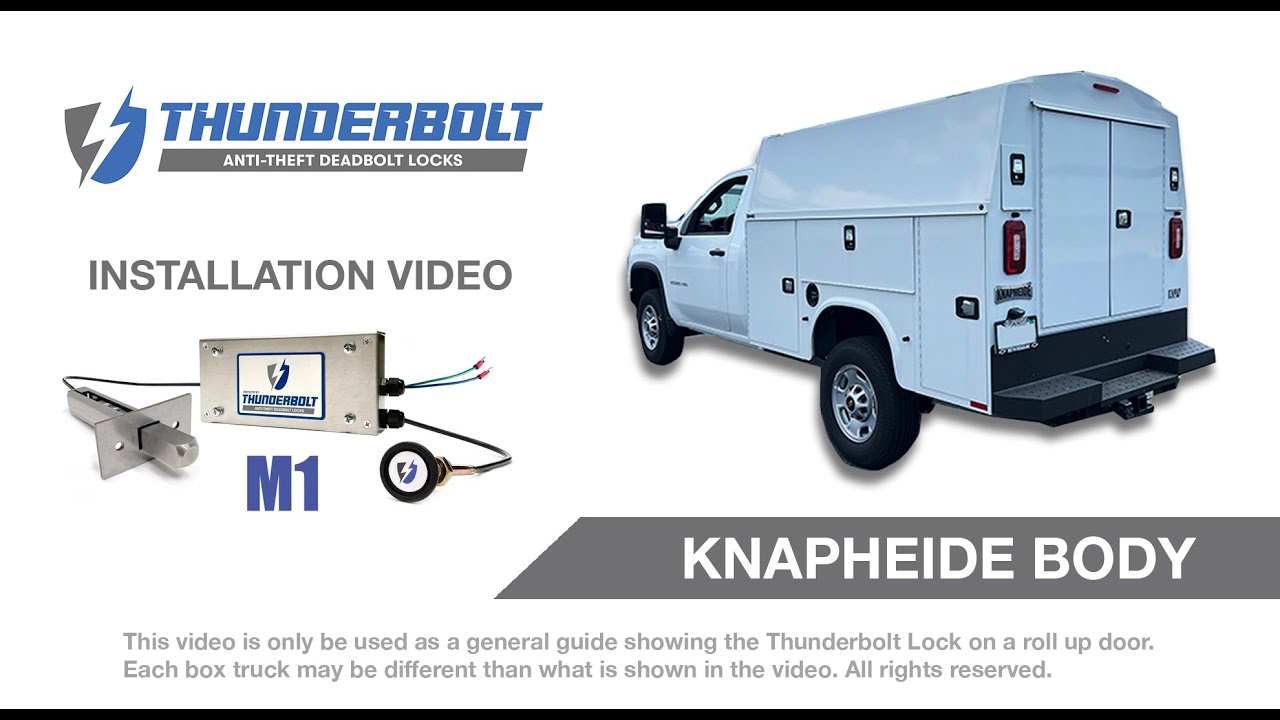 Knapheide Thunderbolt Deadbolt Locks
