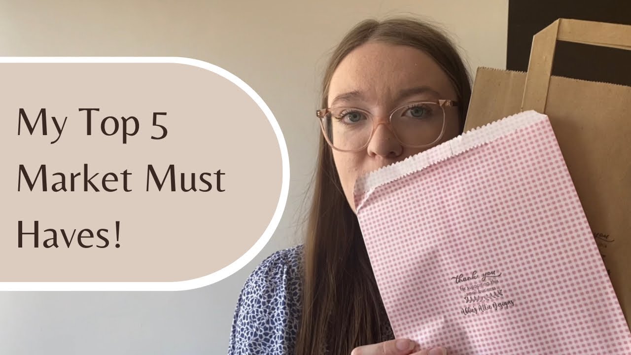 5 Must Haves for Craft Markets U.K! | Craft Fair Tips