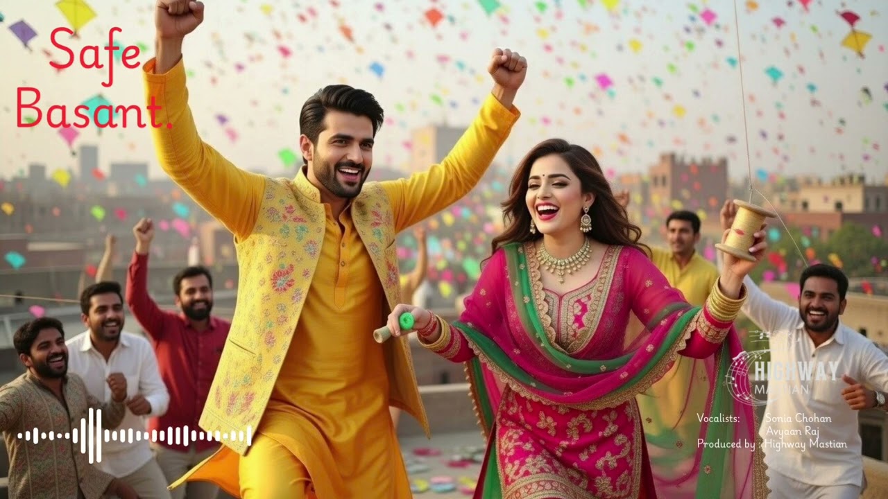 Safe Basant | New Full Song | High-Energy Basant Festival Remix #desimusic #love
