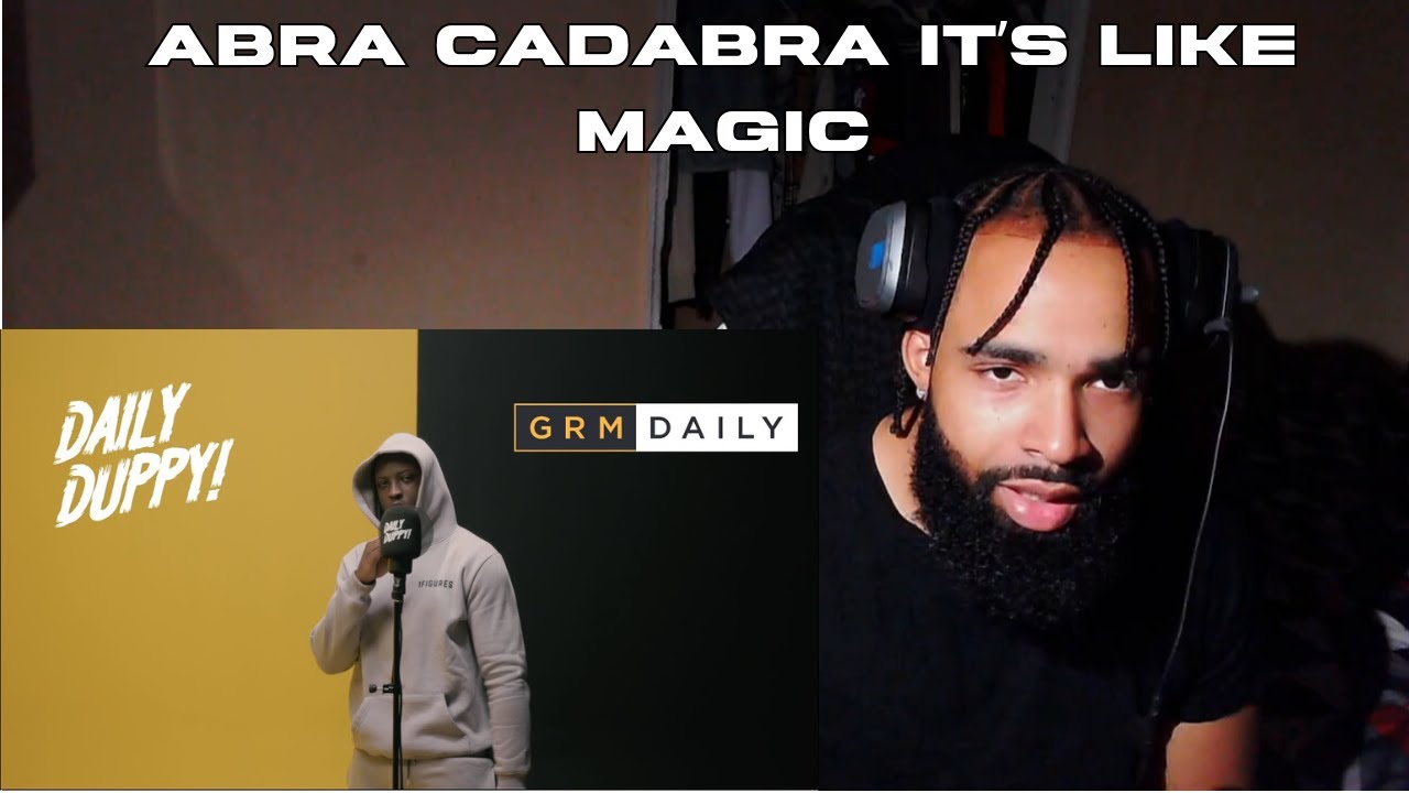 American Reacts To | Abra Cadabra - Daily Duppy | GRM Daily (UK)