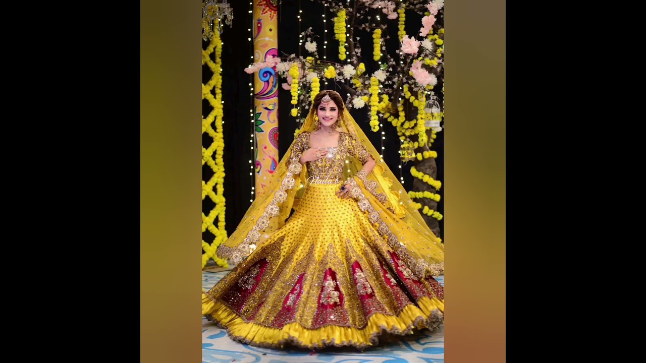 Kashee's Mehandi Mayun Dresses #Kashif Aslam Mayun Dresses #Kashee's Fabulous Mehandi Dresses