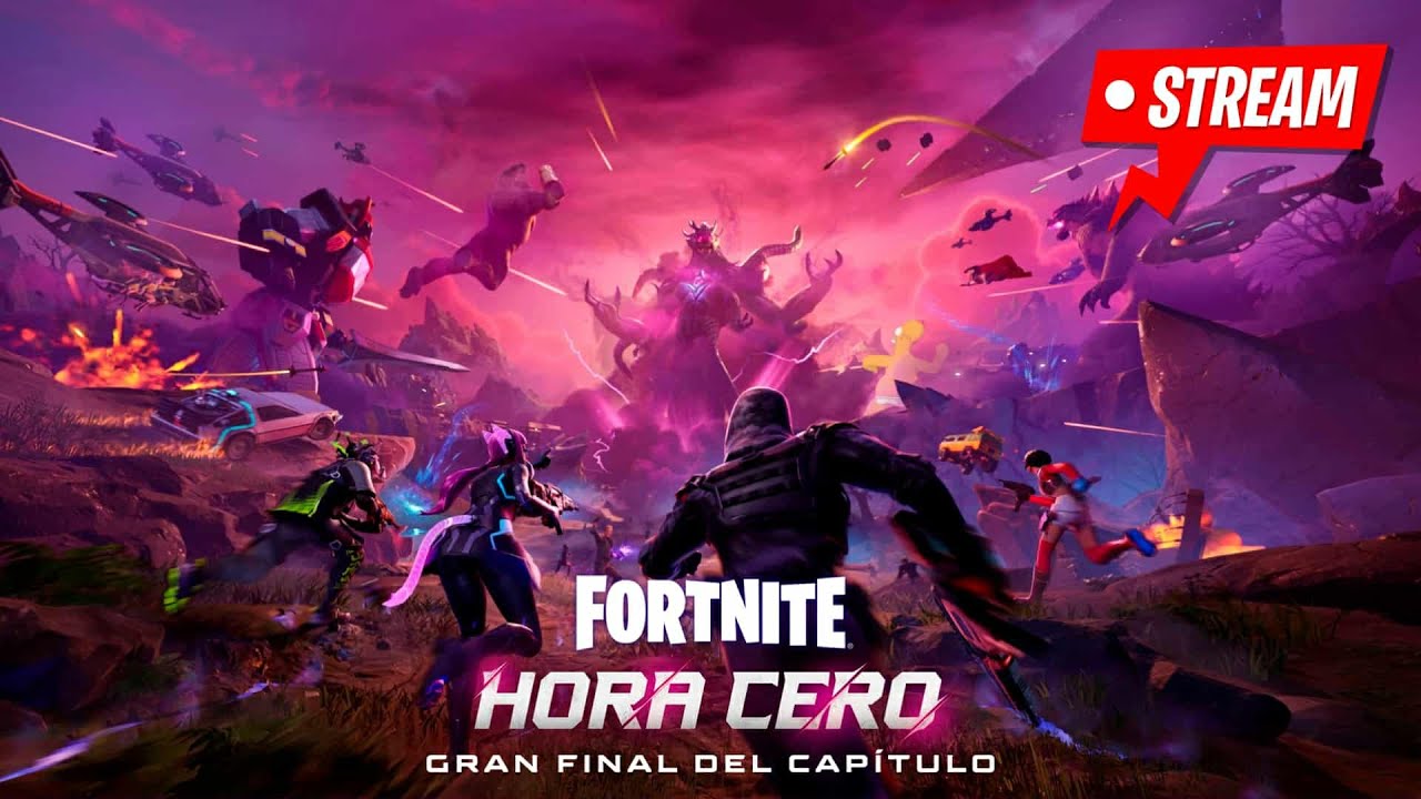 FORTNITE EVENTO FINAL HORA CERO // ADIÓS CAPÍTULO 6 Y LOS SIMPSONS