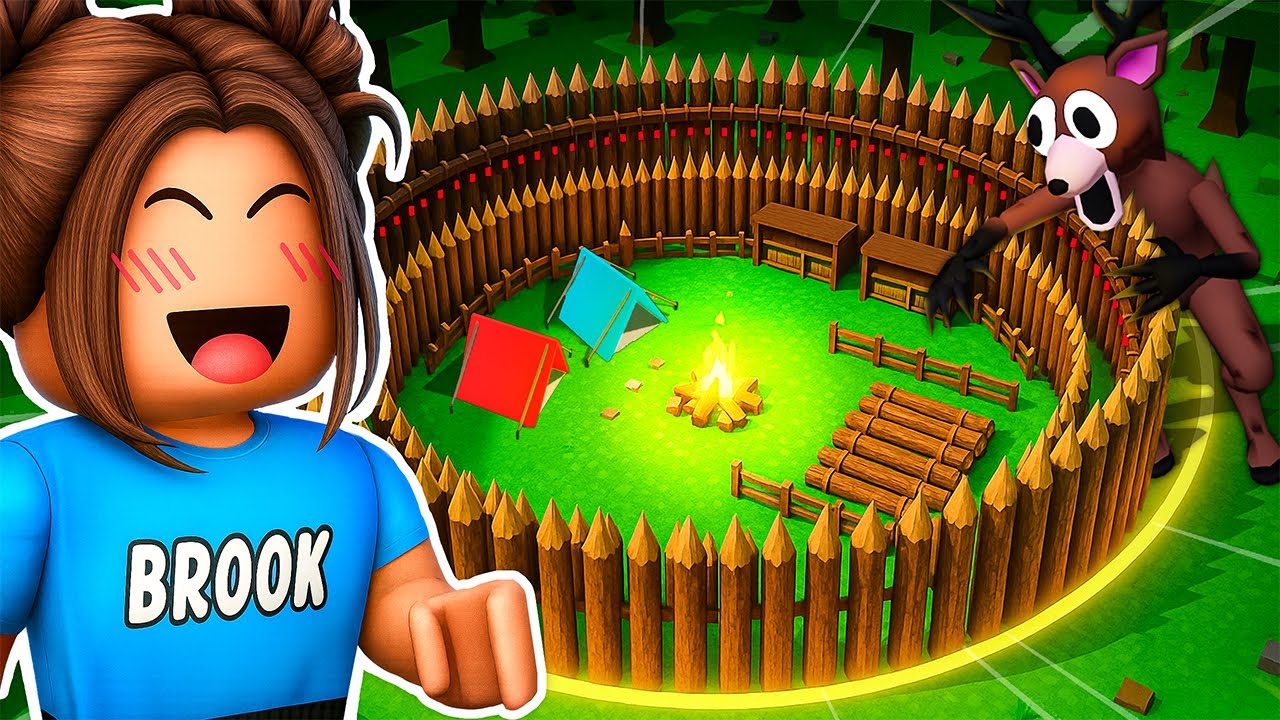 Мы построили САМУЮ БЕЗОПАСНУЮ БАЗУ в 99 Nights In The Forest! (Roblox)