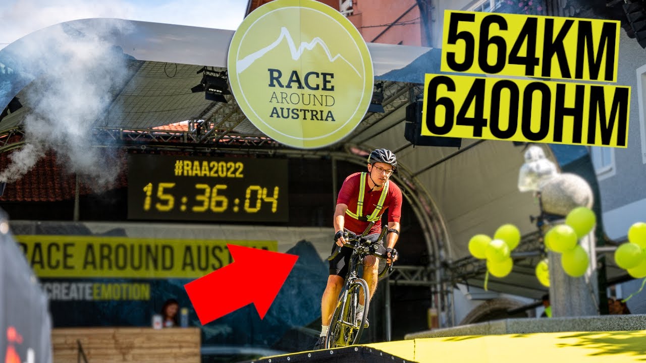 564KM: Mein erstes ULTRA Radrennen | Dokumentation RAA Challenge unsupported