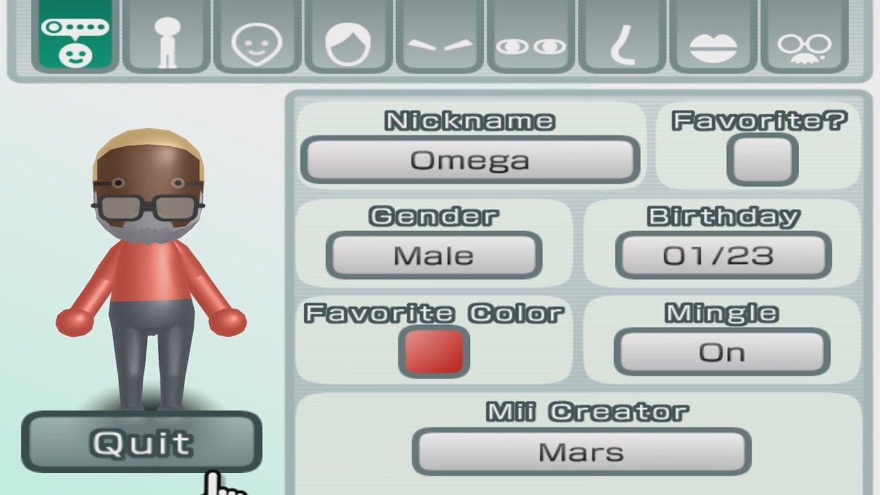 E-123 Omega - Sonic the Hedgehog - Mii 3620