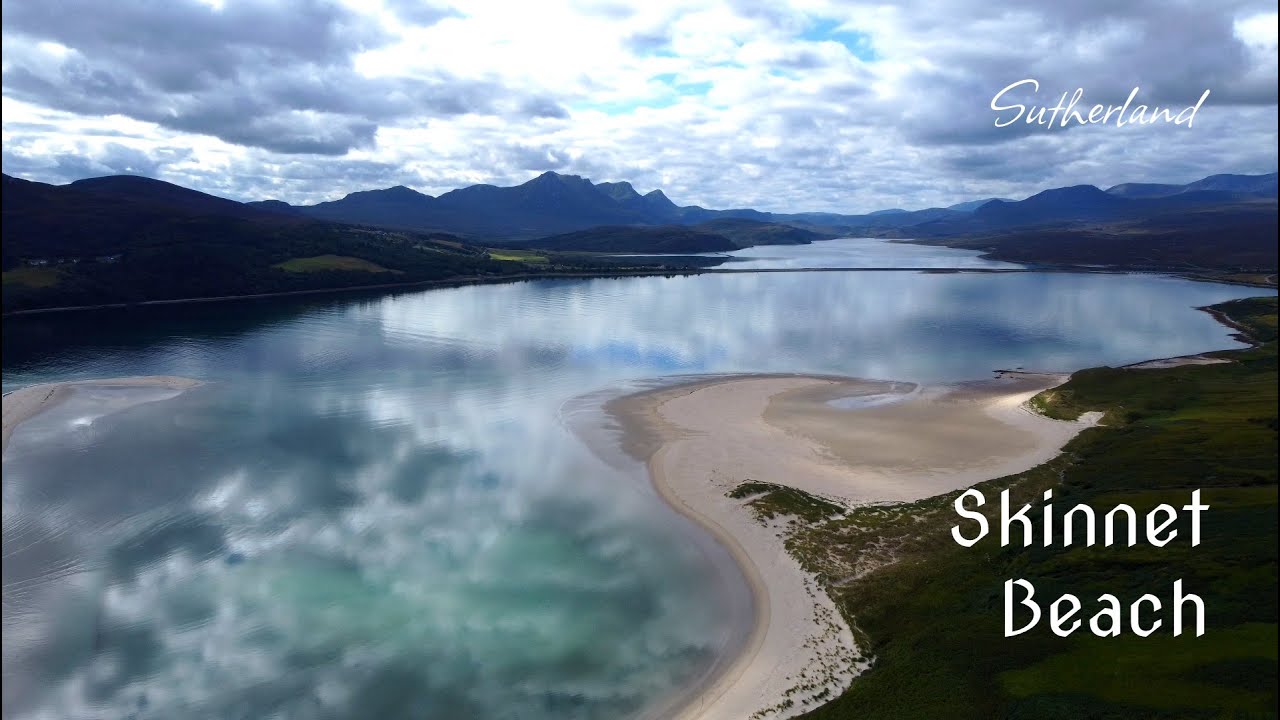 Skinnet Beach - Sutherland - Relaxing Scotland | 4K | DJI Mini2