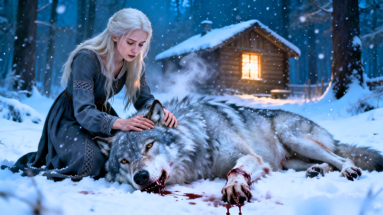 Rejected Omega Found a Dying Wolf — The Next Day, the Lycan King Arrived With His Entire Pack
