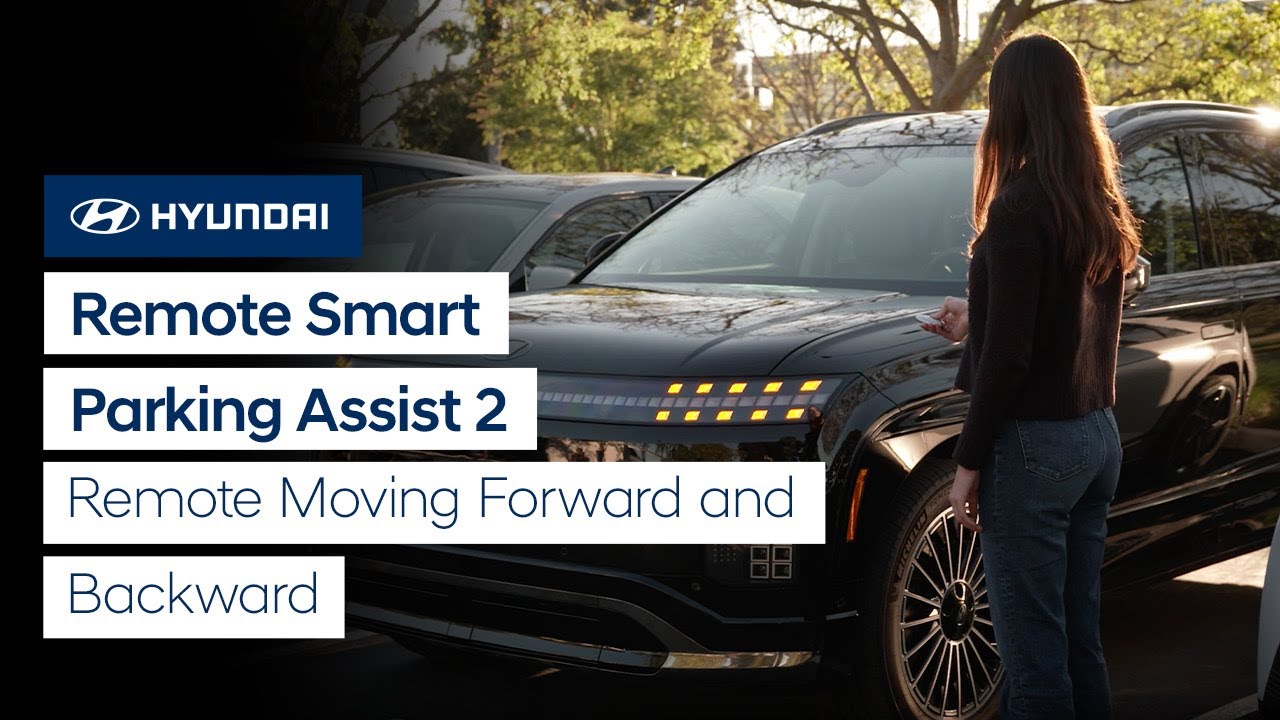 Remote Smart Parking Assist 2 - Remote Moving Forward and Backward | Hyundai