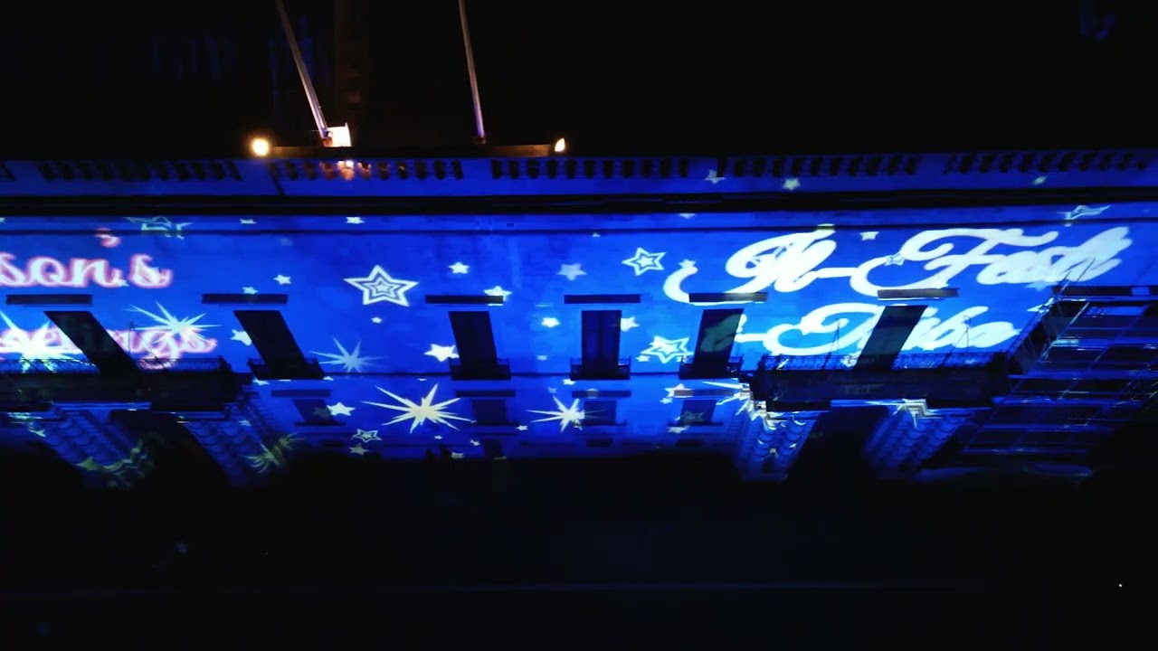 Magical Moments in Valletta: Christmas Projections in St George's