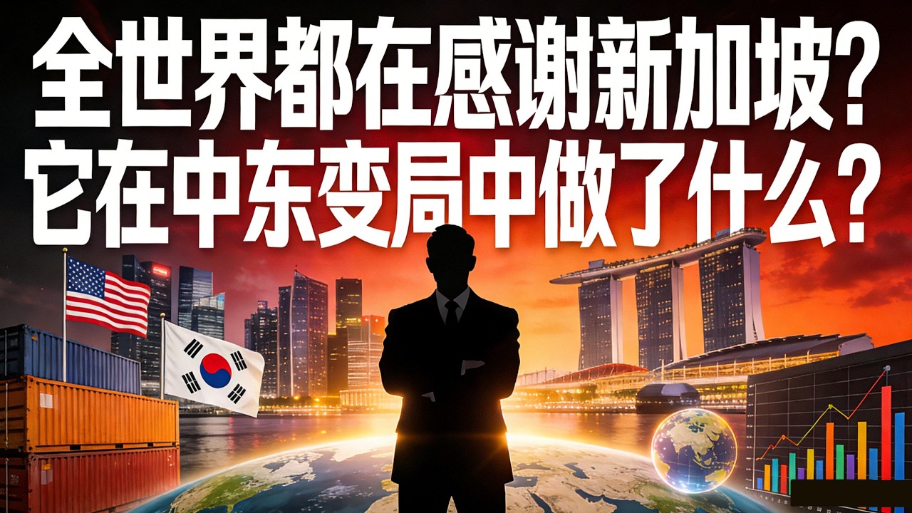 大国为何都找新加坡？11批物资、2500万援助、韩国总统感谢信：它在2026中东变局中做了什么？