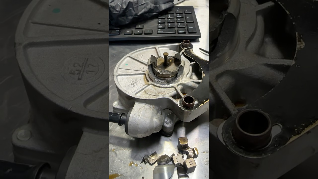 Chevy Colorado Vacuume pump failure #automotive #technician