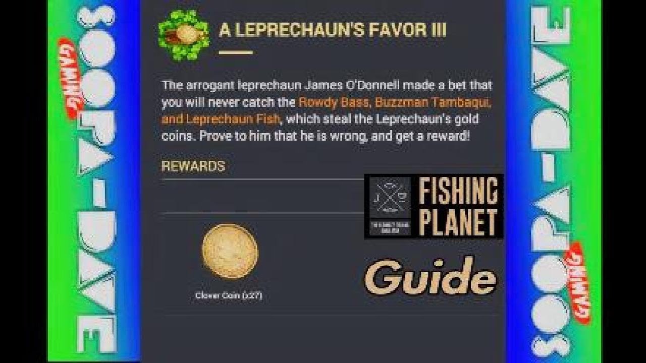 Fishing Planet - A Leprechaun's Favor 3 Mission St. Patrick's Day Event