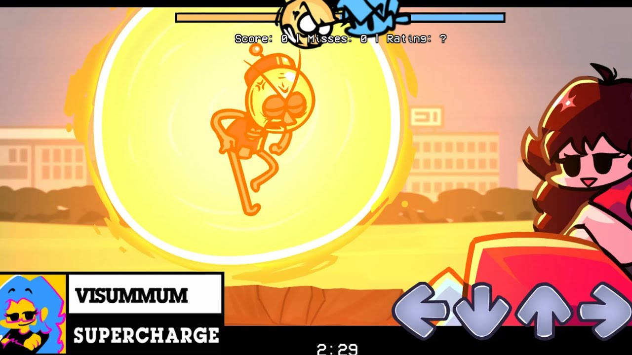 FNF MOD Regular Friday Night - vs Angry Benson - Super Charge (FC)