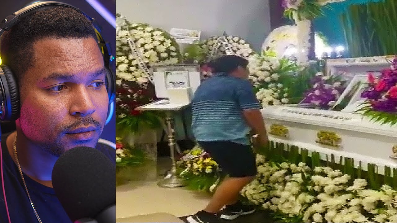 Watching Man Sing at Wife's Funeral