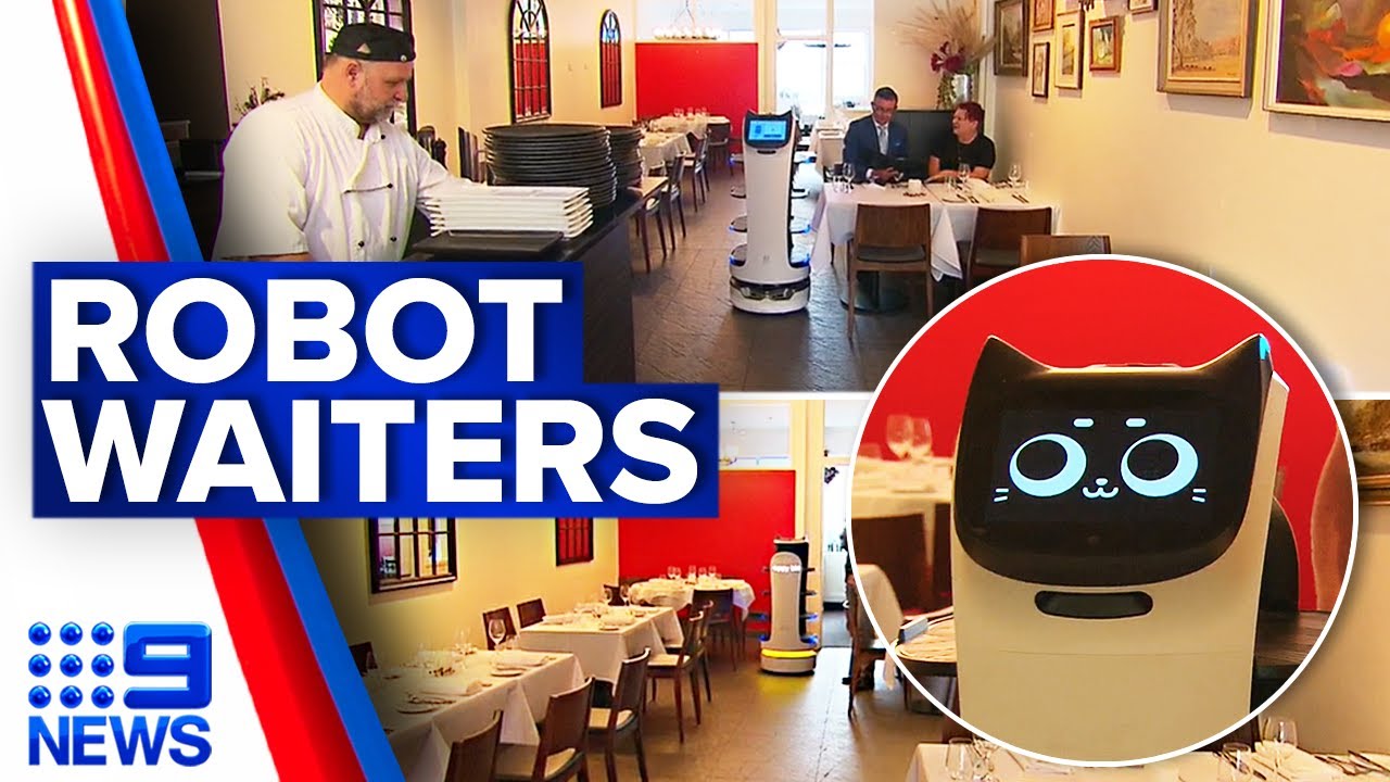 Sydney restaurant employs robots to deliver food | 9 News Australia