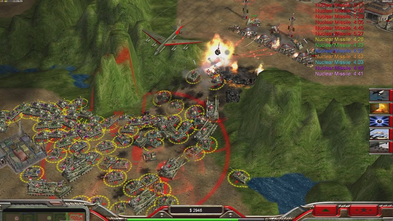CHINA Tank - Command & Conquer Generals Zero Hour - 1 vs 7 HARD Gameplay
