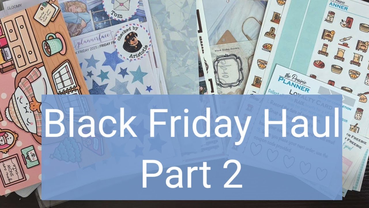 Black Friday Haul Part 2