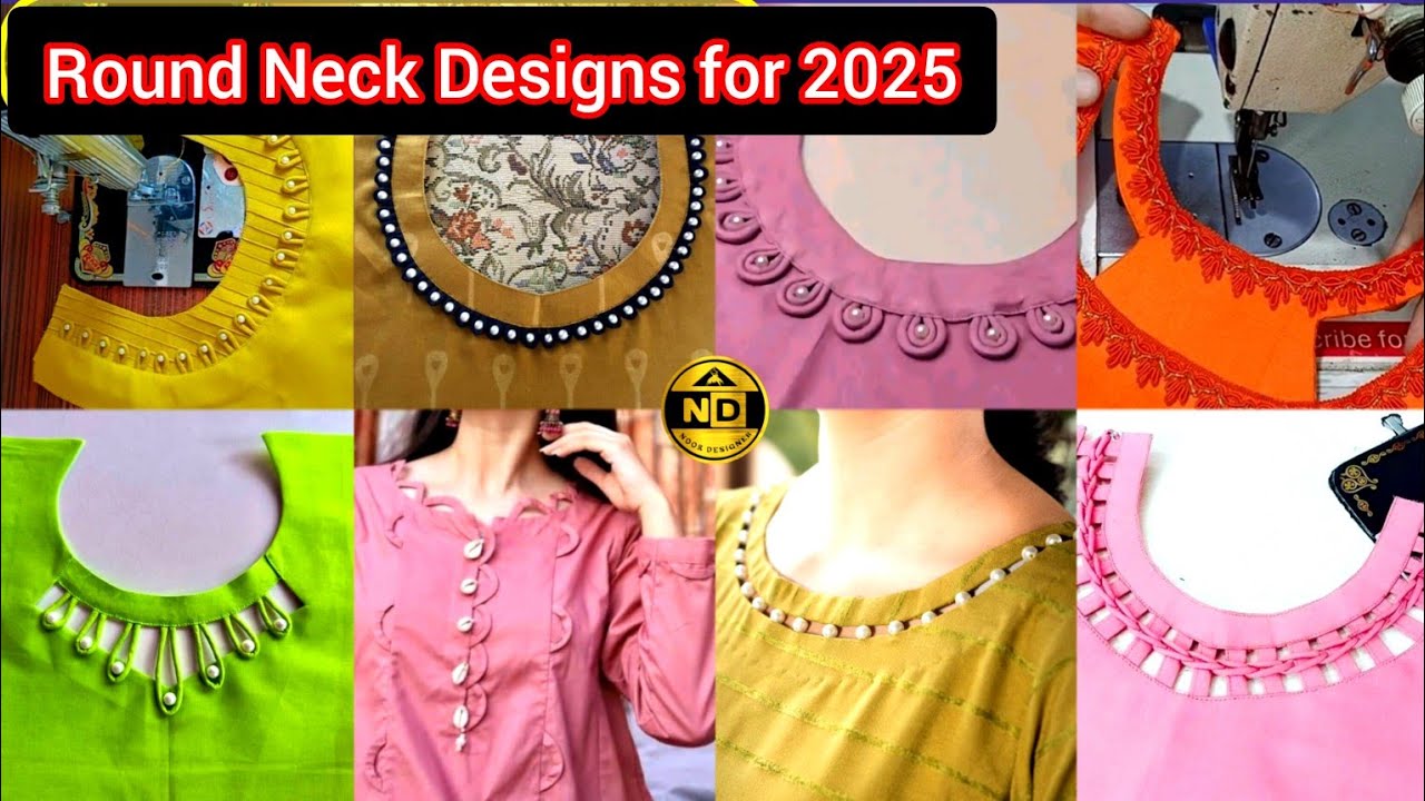 Winter special Round Neck Design 2025 | Latest Gol Galay Ky Design | Mohri Neck Design