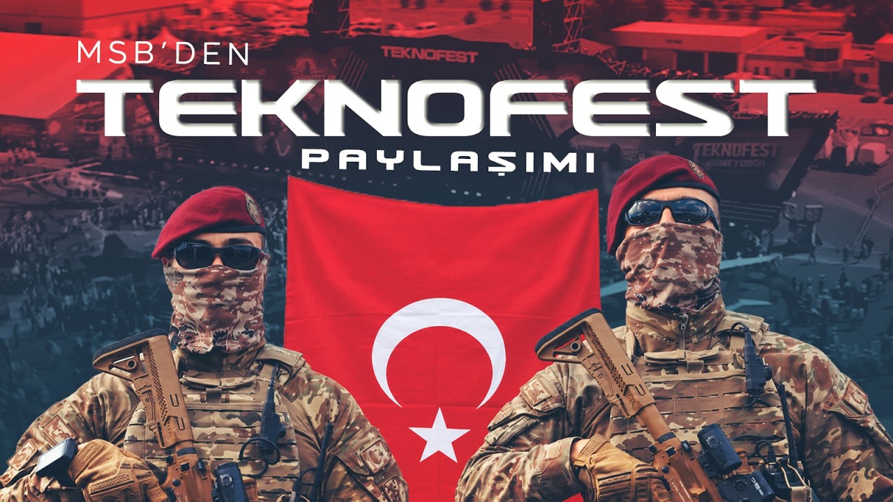 🇹🇷Milli Savunma Bakanlığı, TRT'nin iletişim paydaşı olduğu #TEKNOFESTG&uuml;neydoğu'dan paylaşımı
