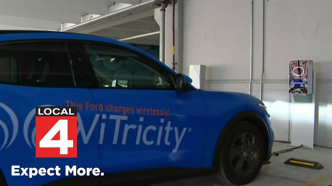 Company builds wireless charging station for electric vehicles