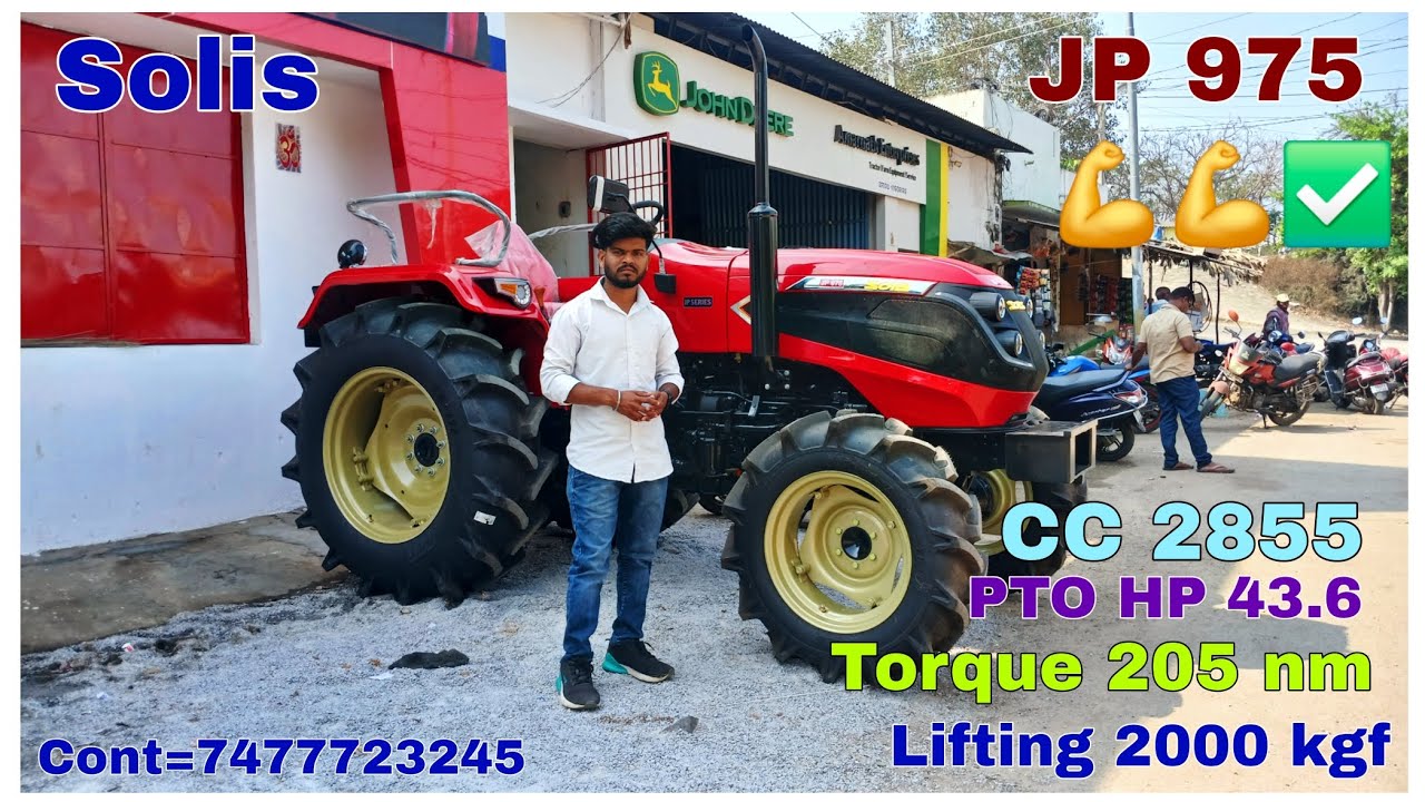 Solis New JP Series 975 4wd Tractor 48hp me Full Review Video,@SOLISTRACTORSINDIA 