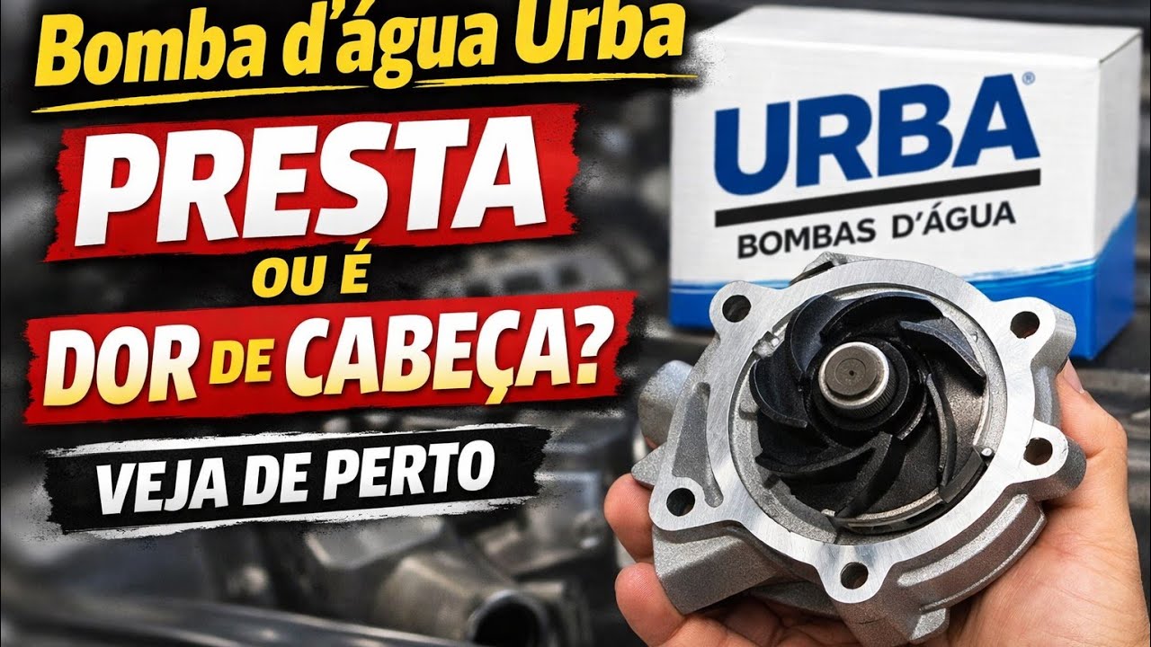 COMPREI A BOMBA D'ÁGUA DA URBA - NÃO ME DECEPCIONE
