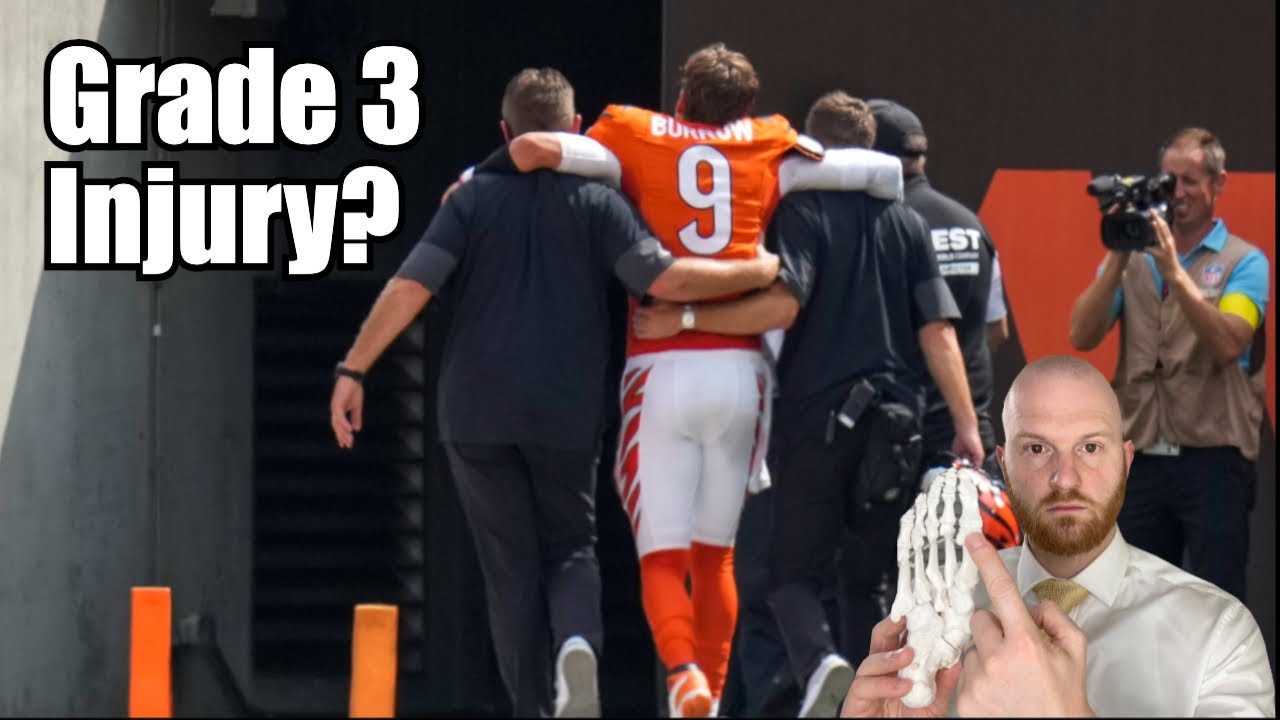 Joe Burrow Injury Update!  Joe Burrow Turf Toe Explained!