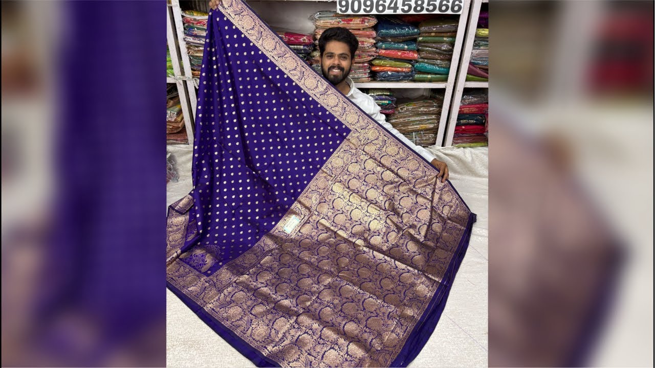 Banarasi mor Paithani and new pure soft silk saree