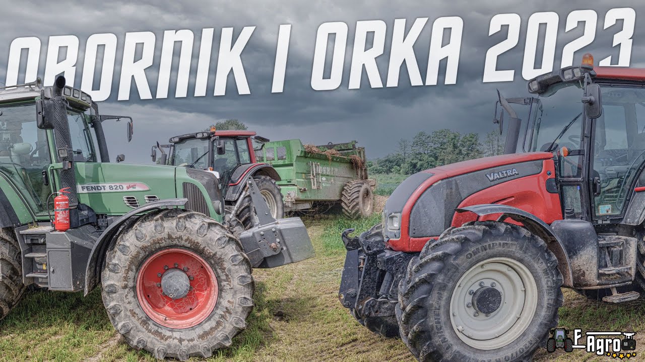 OBORNIK ORKA 4 TRAKTORY NA JEDNYM POLU VALTRA URSUS 2XFENDT🚜📷