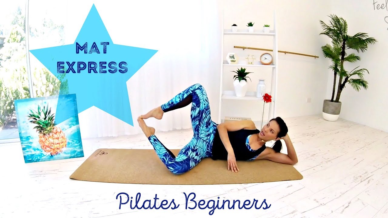 Beginners Pilates workout Mat Workout - BARLATES BODY BLITZ Pilates Beginners Mat Express