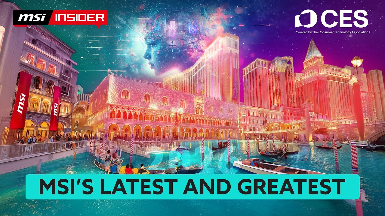 MSI’s latest and greatest @ CES 2026