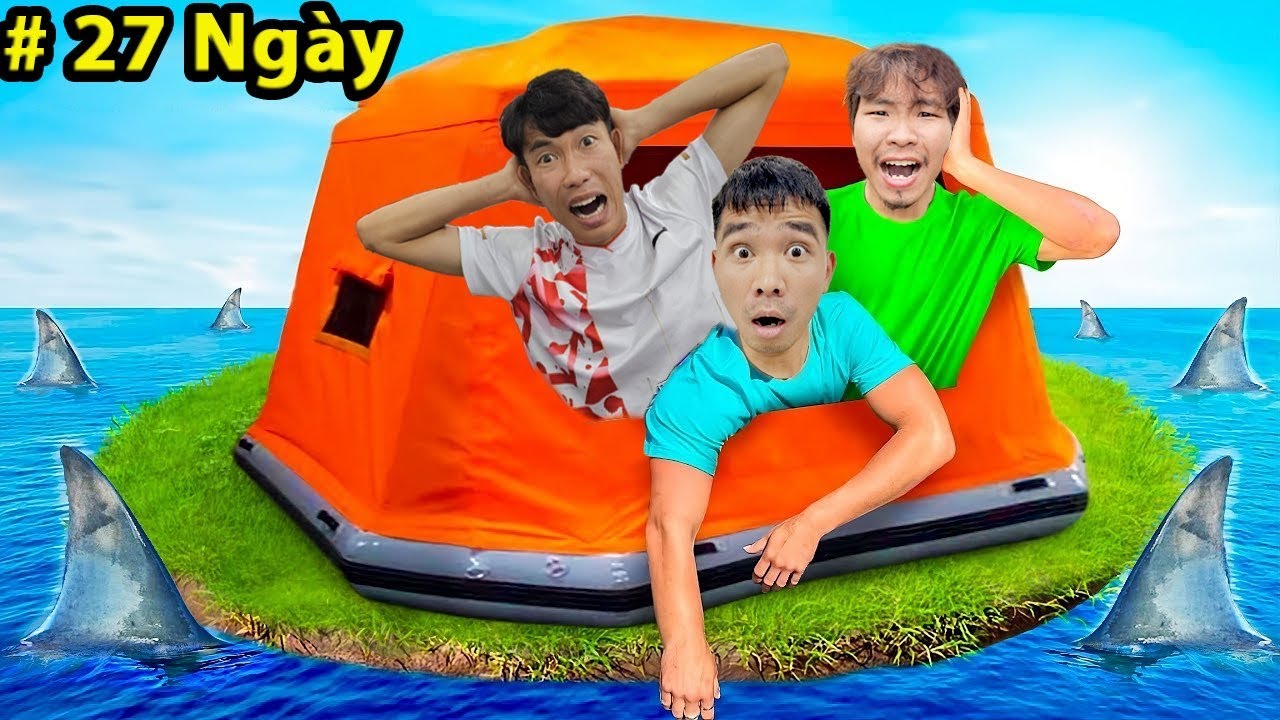 PHD | Sống Sót Sau 30 Ngày Mắc Kẹt Trên Đảo Nhân Tạo | Survive 30 days on an Artificial Island