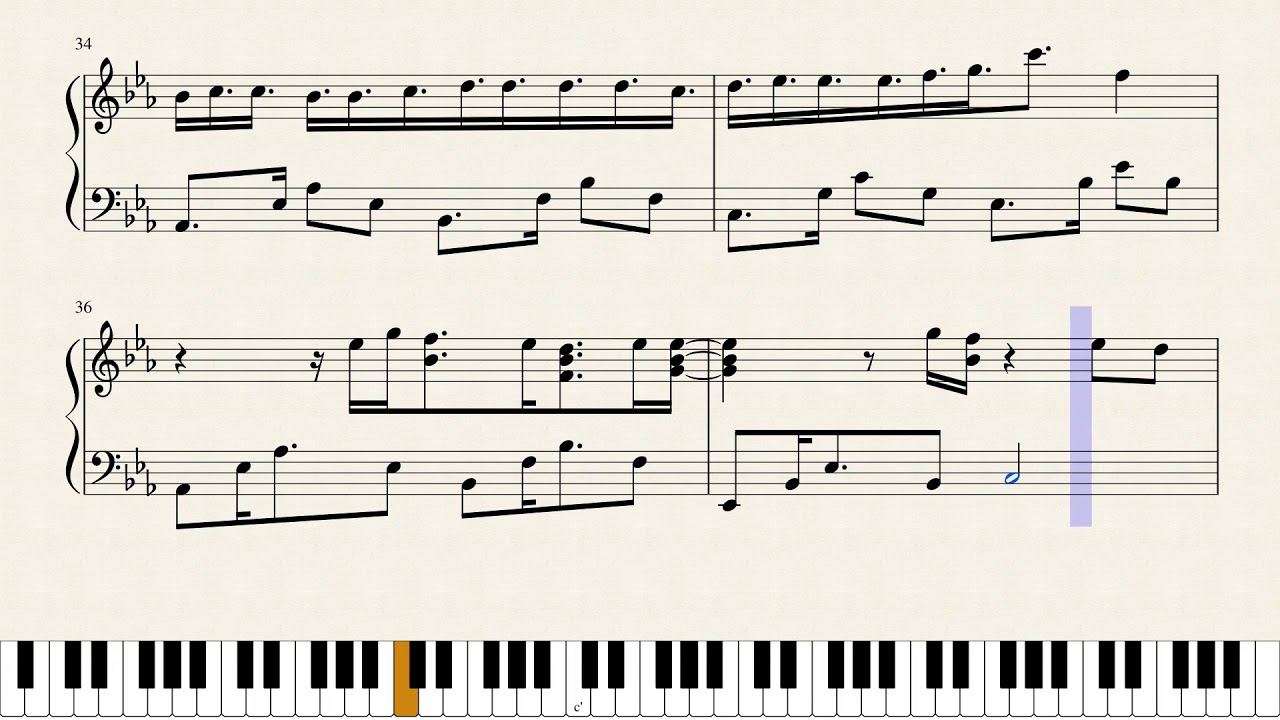 Loote - Tomorrow Tonight (Free Piano Sheets)