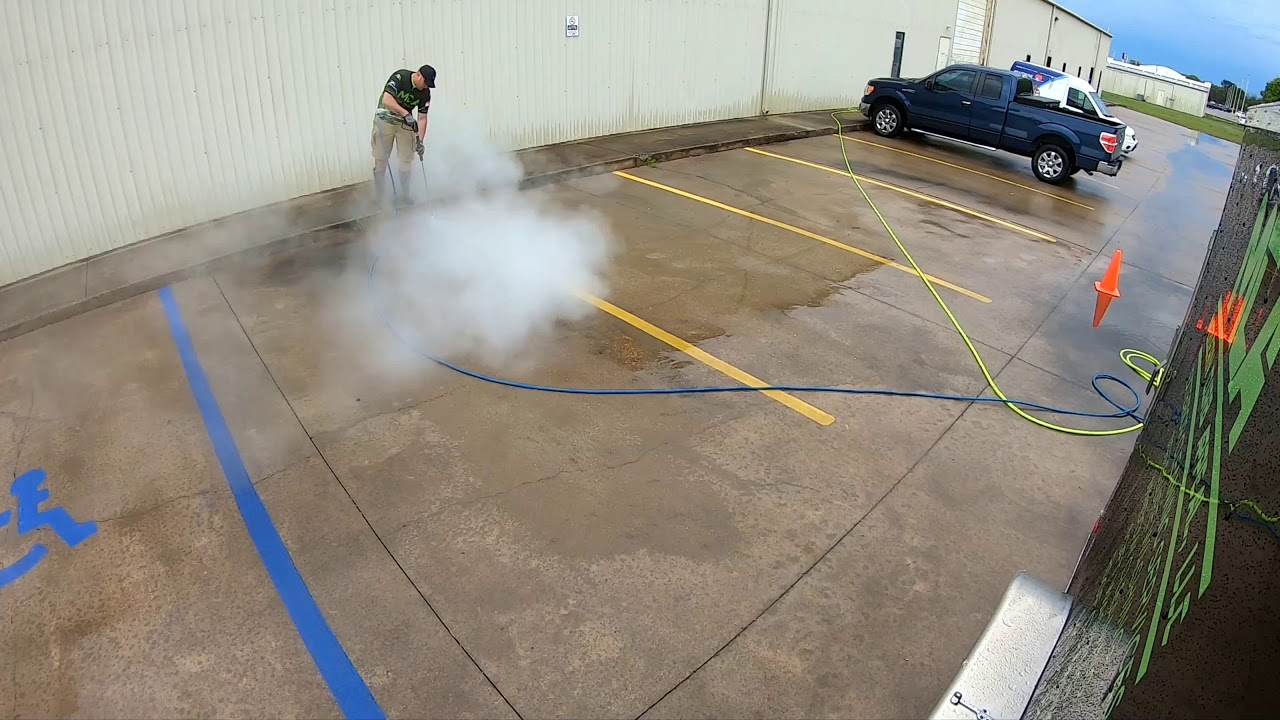 Line striping removal
