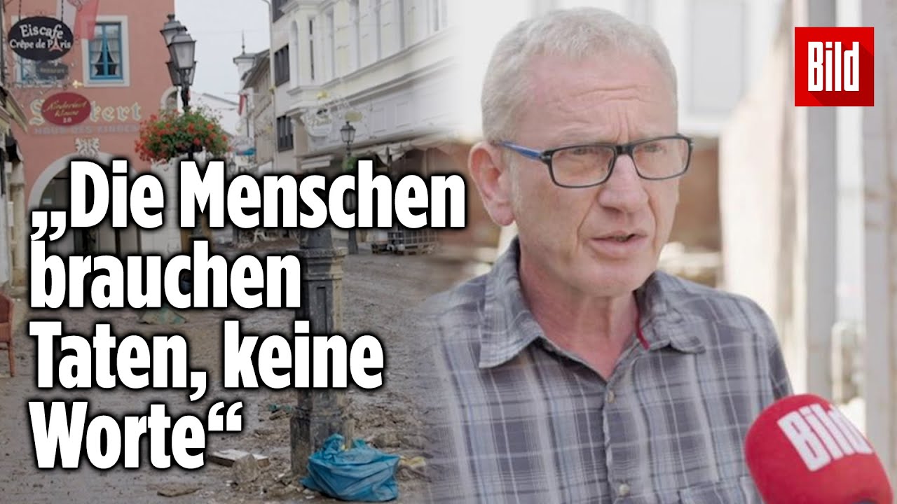 Hochwasser: Bürgermeister kämpft mit den Tränen | Bad Neuenahr-Ahrweiler