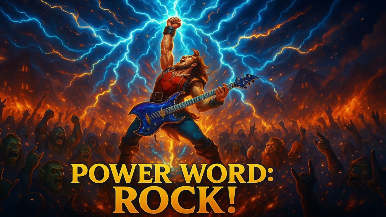 POWER WORD: ROCK! &ndash; Epic Bard Metal Anthem (D&D Inspired)