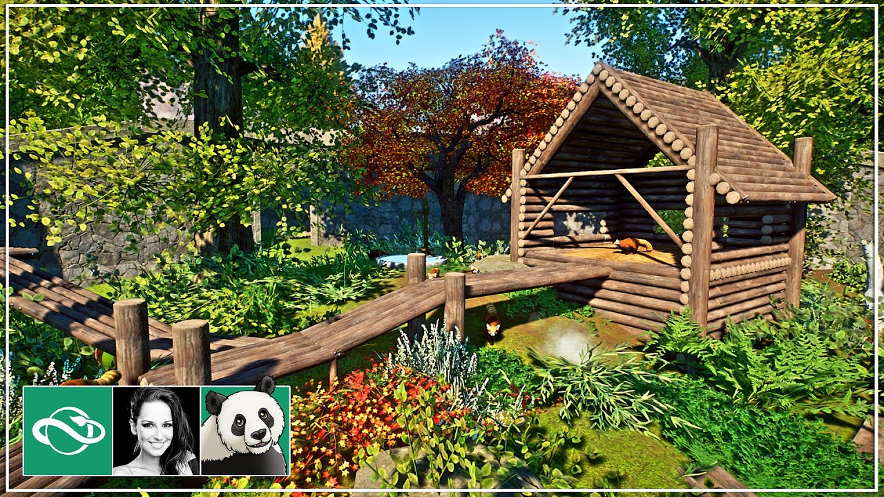 I Built a Red Panda Habitat in Planet Zoo
