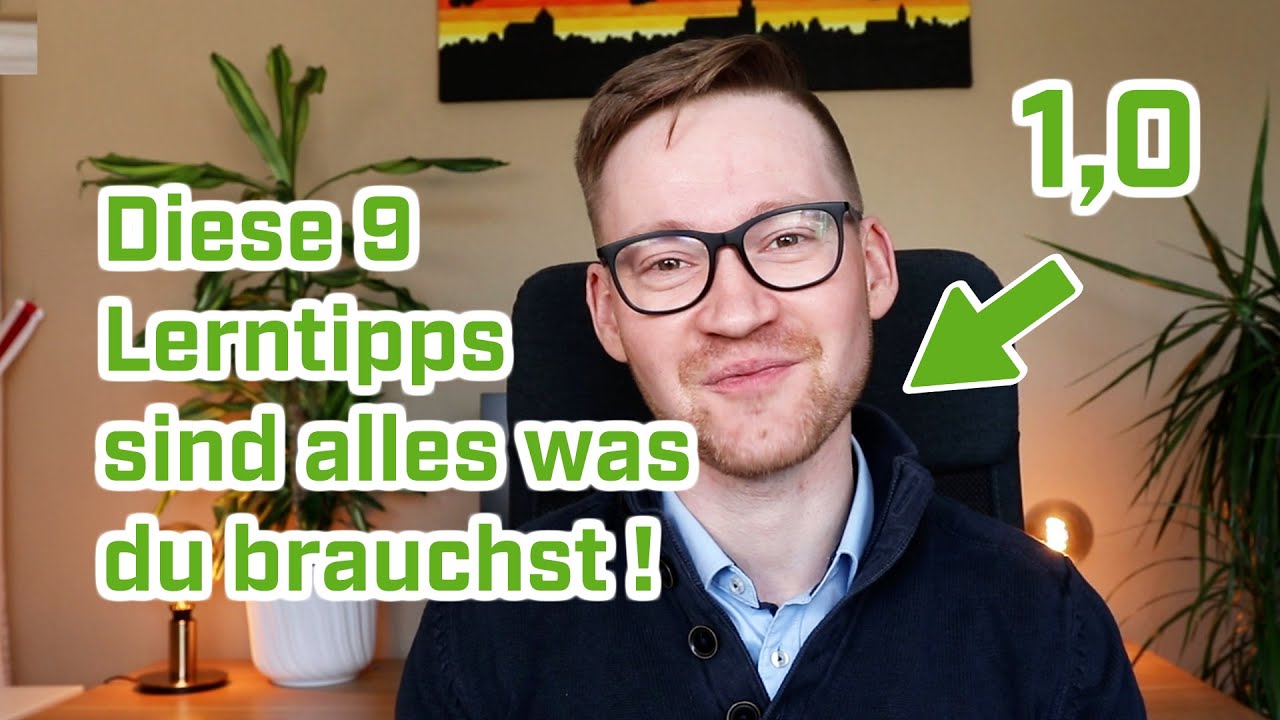 Die 9 besten Lerntipps (wissenschaftlich gepr&uuml;ft) || Lernmethoden f&uuml;r Schule & Studium