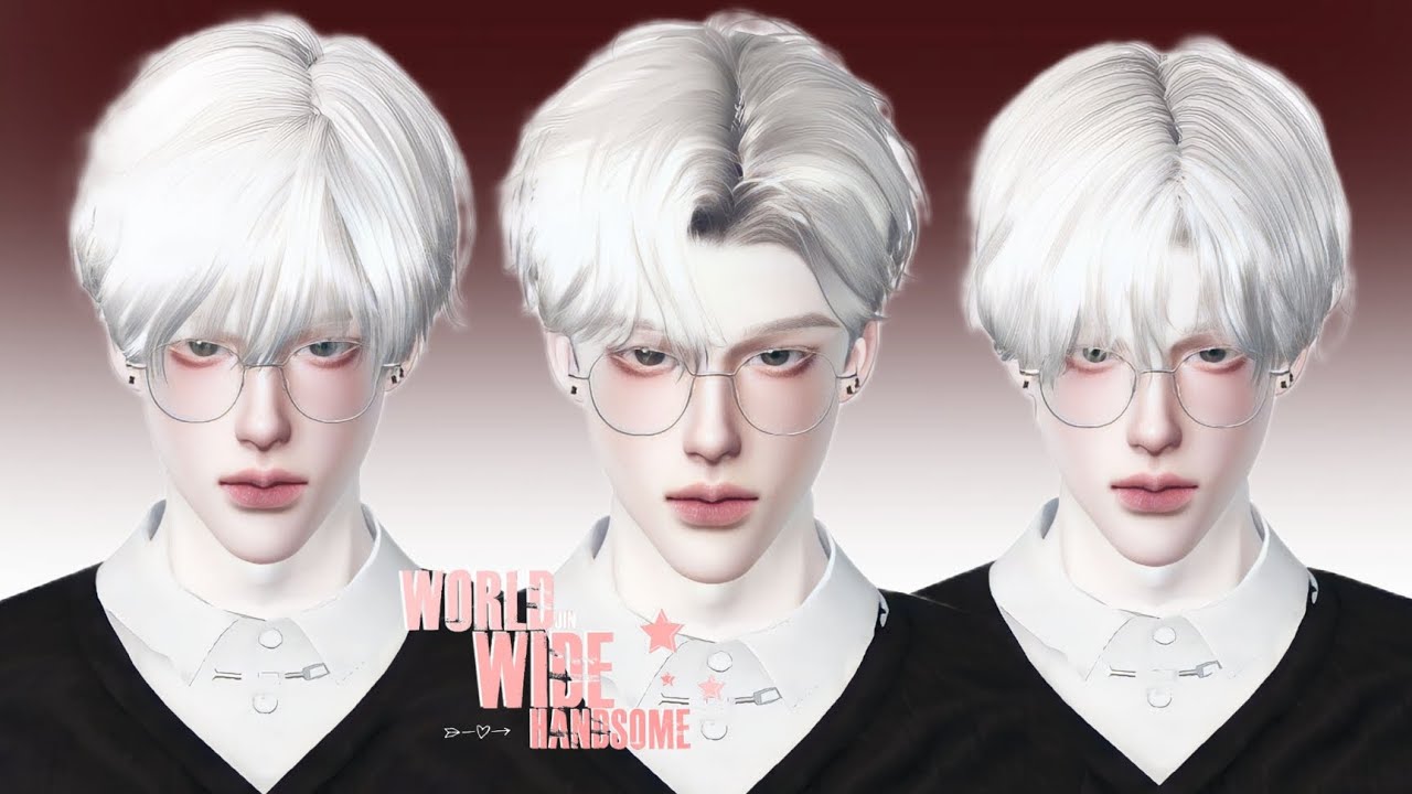 Zepeto Albino Handsome Man Face Tutorial - Albino male Zepeto face tutorial