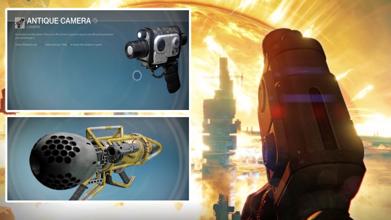 Destiny 1: The Antique Camera & Dubious Ordnance (The Wardcliff Coil) [Cut Content]