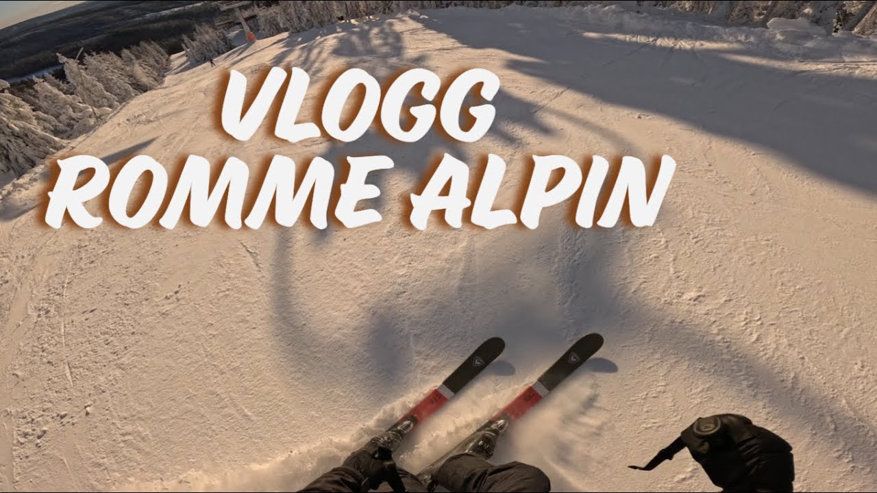 Tar nya Cupran till Romme Alpin! (första skidåkningen på flera år!)