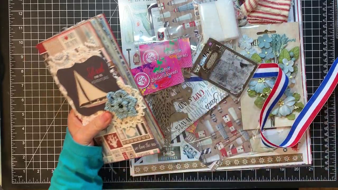Finishing Mixed Media Minnesota July Kit Journal!